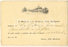 1910 ca VARESE Villa MIRABELLO