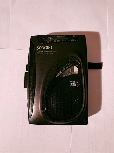 Walkman sonoko radio fm e - am/fm,