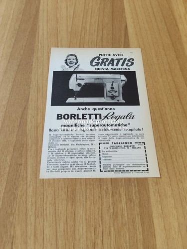 1961 borletti superautomatica - 1961,