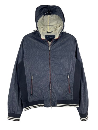 Armani jeans hooded bomber - jeans,