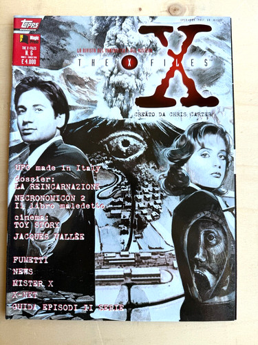 Files rivista con fumetti - x-files,