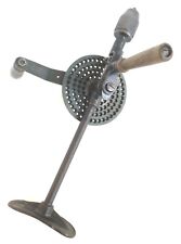 Trapano manuale antico prima metà del '900 trasmissione particolare x 4 velocità