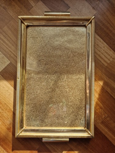 Vassoio vintage dorato - vintage, con