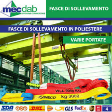 Fascia Braga Di Sollevamento In Nylon 7:1 Portata Max 3000 / 5000 / 10000 Kg