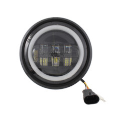 Fanale anteriore a led tondo 3