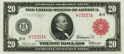 Dollari 1914 - u.s.a., 20