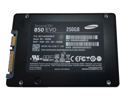 Samsung 250 ssd - 250, 850