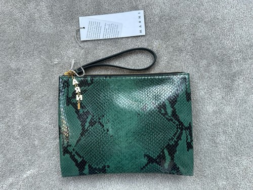 Marni clutch borsa pelle - marni,
