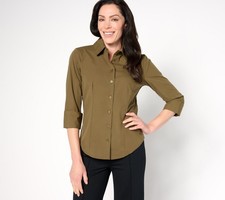 Top donna Carla Rockmore Collection taglia S The Essential verde misto A670420