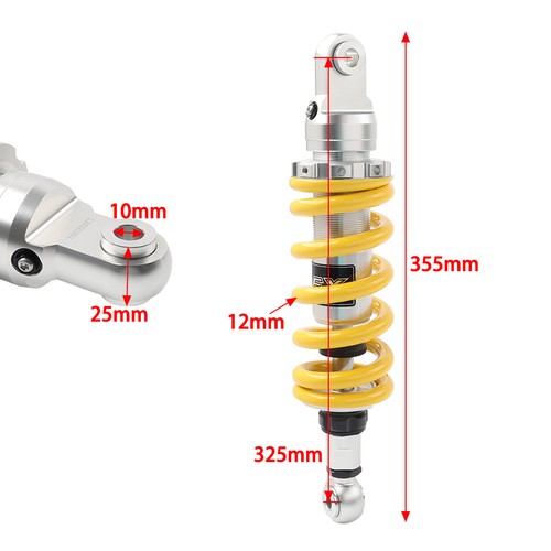 Ammortizzatore posteriore 12mm - ammortizzatore,