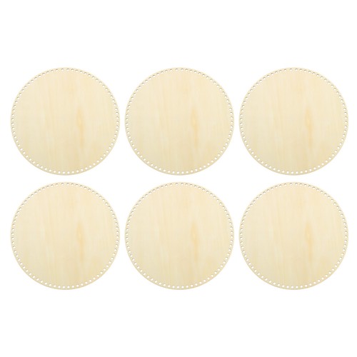 Base rotonda legno per - in,