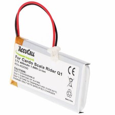 Batteria adatta per Cardo Rider Q1, Scala Rider Q1, Q3, Scala Rider Q3, FM, Sol