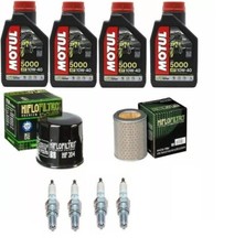 TAGLIANDO HONDA CBF 600  04/07  OLIO MOTUL 5000 10W40 FILTRO OLIO ARIA CANDELE