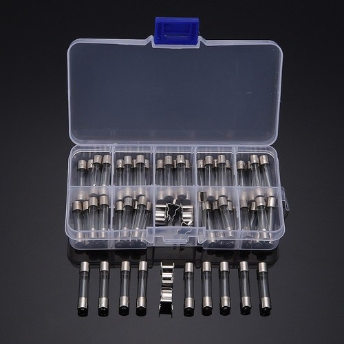 60pcs fusibile tubo vetro - fusibile,