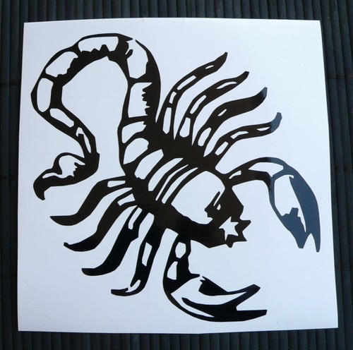 Adesivo scorpione scorpion - adesivo,