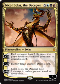 Magic mtg nicol bolas the - magic,