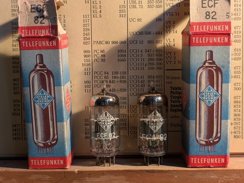 Telefunken branded ecf82 - branded,