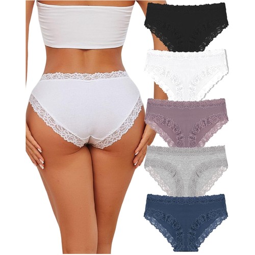 Slip donna cotone pizzo - cotone,,