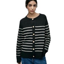 Zara Classic Gold Button