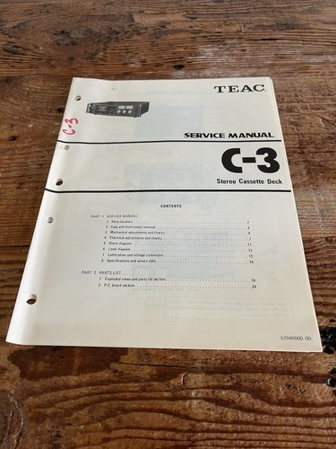 Teac stereo cassette deck - teac,
