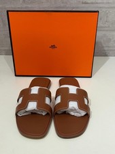SANDALI HERMES MARRONE