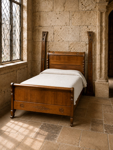 Letto barca noce - in, in