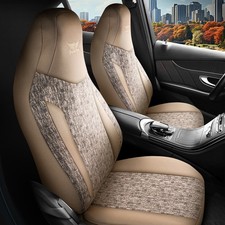 Auto Sitzbezüge für Skoda Scala in Beige-Grau Pilot 14.3