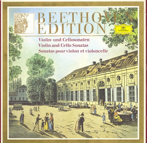 Dgg 8lp box beethoven cello - dgg,