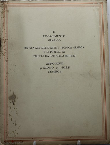 Rivista risorgimento grafico - risorgimento,
