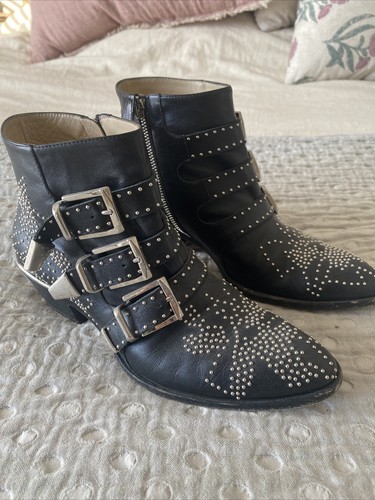 Stivali corti chloe susanna - stivali,