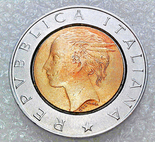 Italy 500 lire 1995 bimetallic - 500,