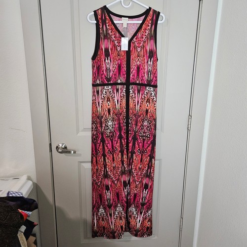 Maxi abito chico art - chico's, nouveau