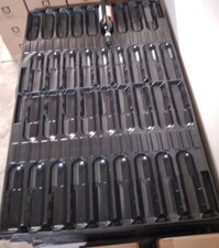 300 INTERFALDE  PER BOTTIGLIE MOD. BORDOLESE CONICA da 0,75lt COLORE NERO