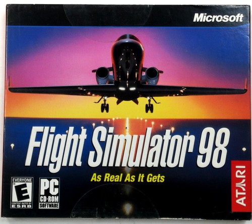 Flight simulator cd - 98, cd-rom
