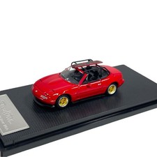 Modellino Auto Micro Turbo 1/64 Mazda MX5 Eunos Roadster NA Surf Custom Red