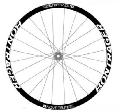 Adesivi ruote bontrager kovee - bontrager,