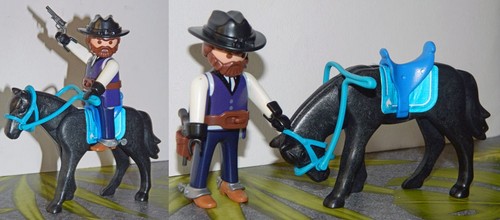 Playmobil far west pistolero - playmobil,