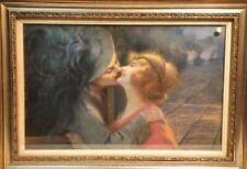 Piacenza Sidoli Pacifico (1868 – 1963) quadro pastello su carta capolavoro 