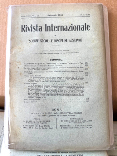 Rivista internazionale - internazionale, di