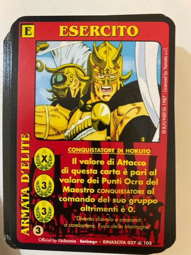 Carte ken guerriero - carte,