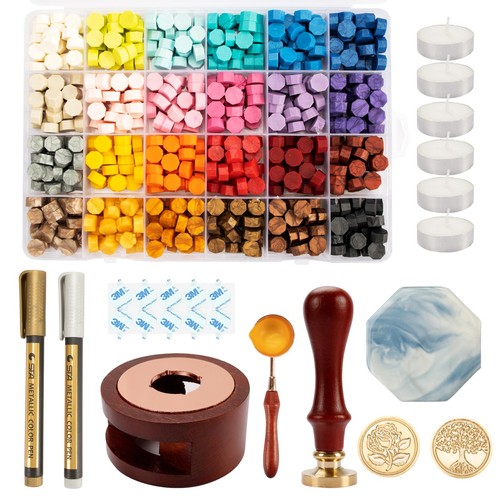 Kit 644 pezzi ceralacca 24 - kit, ceralacca,