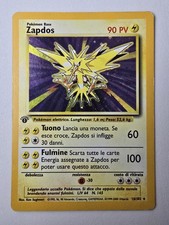 Pokemon Zapdos Set base Prima