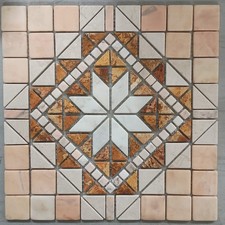 Rosone mosaico antica roma - rosone, "antica