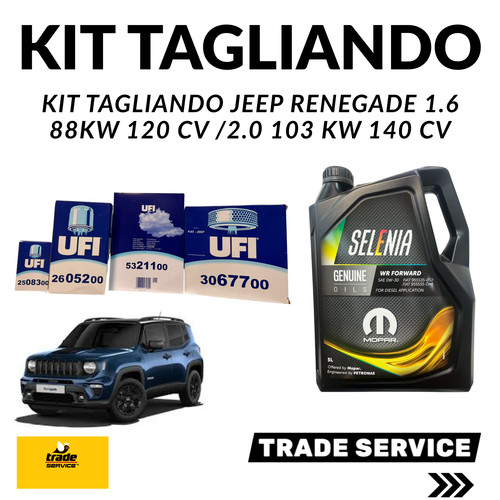 Kit tagliando jeep renegade - tagliando,