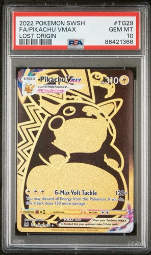 Psa pikachu vmax full - full, art