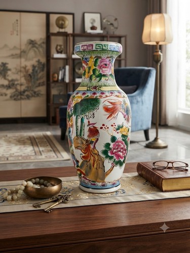 Grande vaso cinese - , in