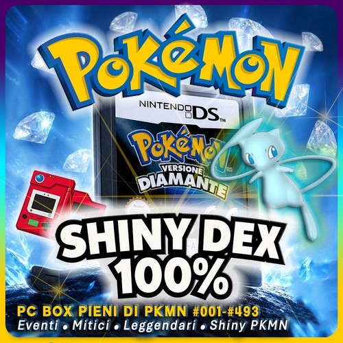 100 shiny dex - ✔️, dex]