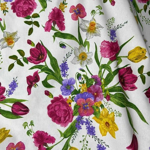 Tessuto panama olanda fucsia - tessuto,