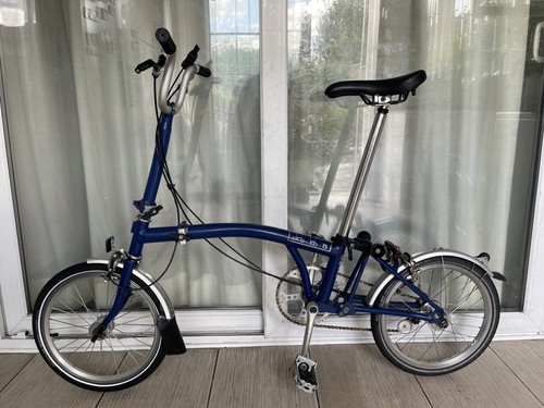 Bicicletta pieghevole brompton - bicicletta,