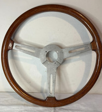 Volante Hellebore originale legno Ø38,5cm per auto d'epoca Sterzo Lancia Alfa